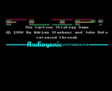 Flip! (1986)(Audiogenic)[b2] screen shot title